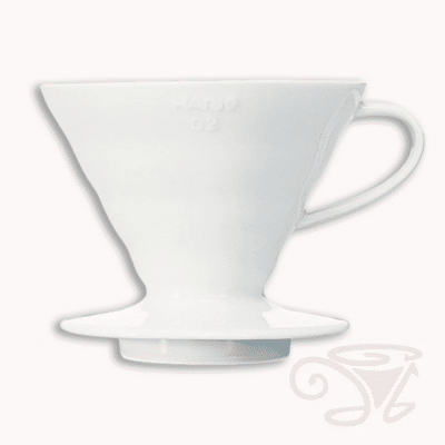 hario v60 dripper keramik 02, weiß