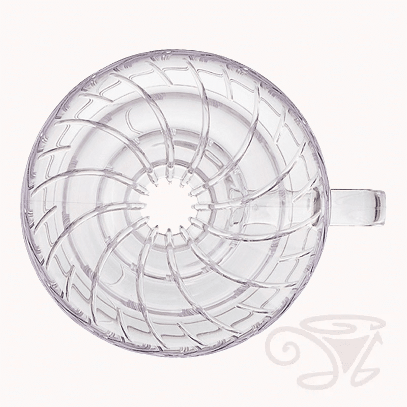 hario v60 dripper clear 02, transparent