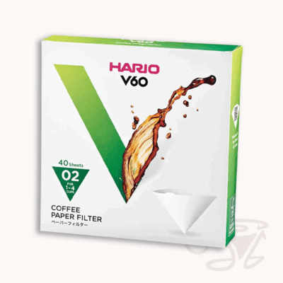 hario v60 papierfilter 02 kaffeefilter (40 stück)