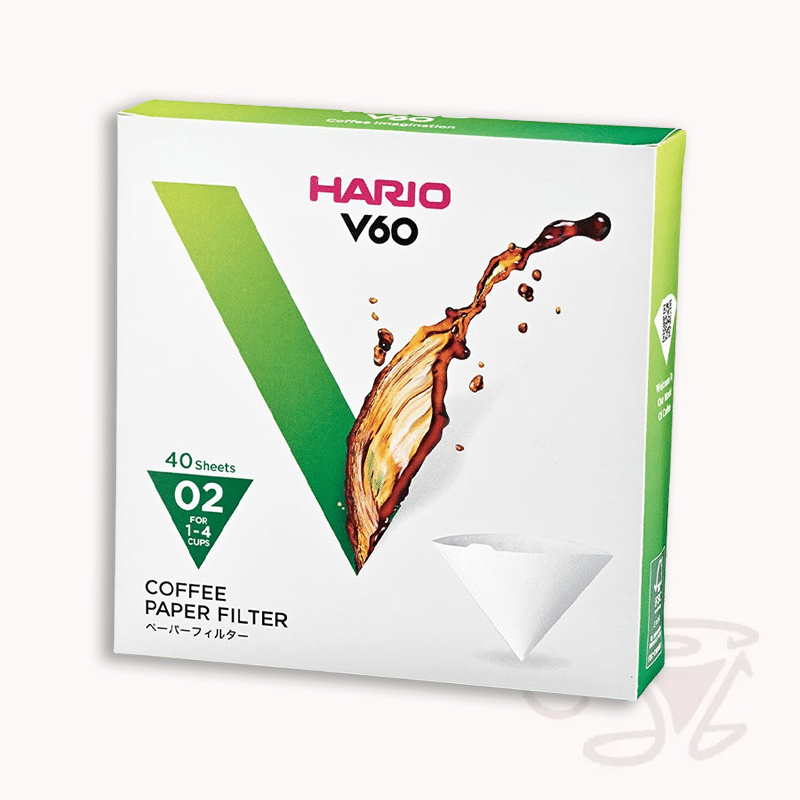 hario v60 papierfilter 02 kaffeefilter (40 stück)