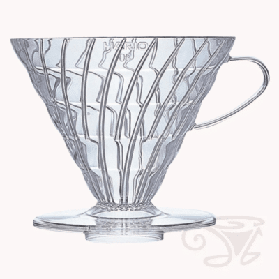 hario v60 dripper clear 03, transparent
