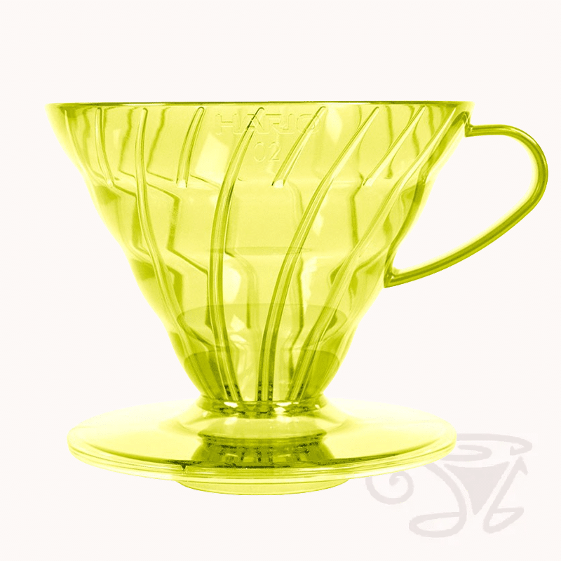 hario v60 dripper candy edition 02 aus kunststoff, versch. farben