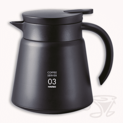 hario v60 isolierte kaffeekanne plus 800 aus edelstahl