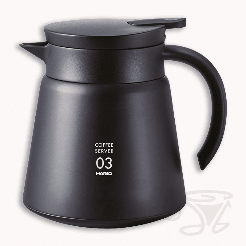 hario v60 isolierte kaffeekanne plus 800 aus edelstahl