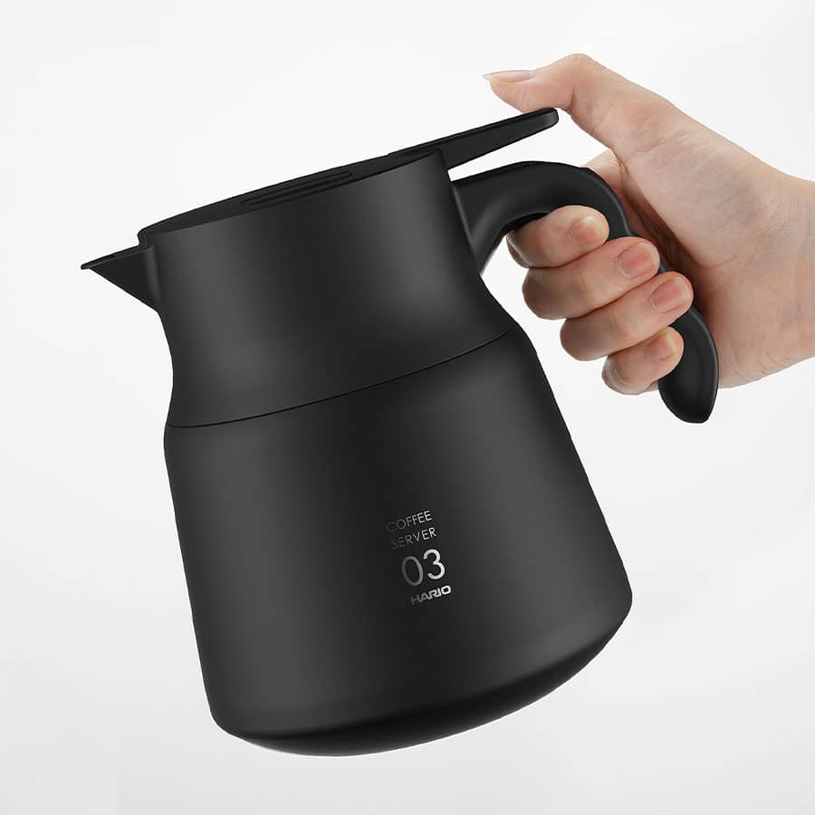 hario v60 isolierte kaffeekanne plus 800 aus edelstahl