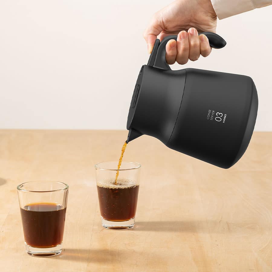 hario v60 isolierte kaffeekanne plus 800 aus edelstahl