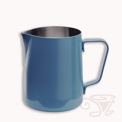 joe frex milchkännchen aus edelstahl 350ml blau