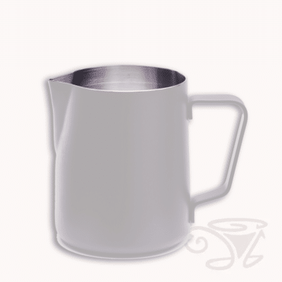 joe frex milchkännchen aus edelstahl 350ml grau