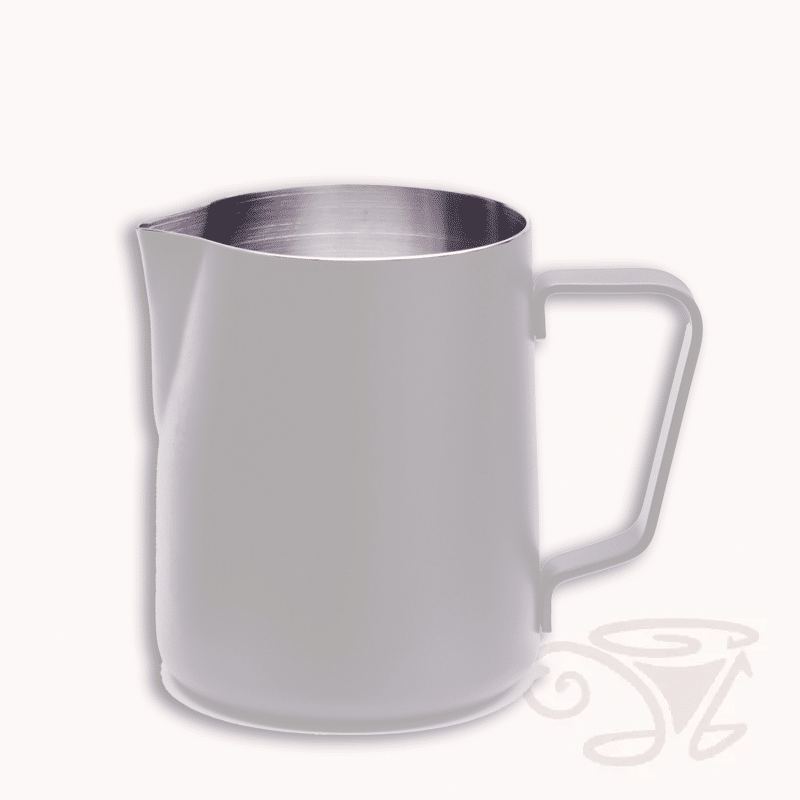joe frex milchkännchen aus edelstahl 350ml grau