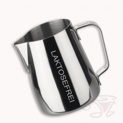 joe frex milchkännchen aus edelstahl 350ml "laktosefrei"