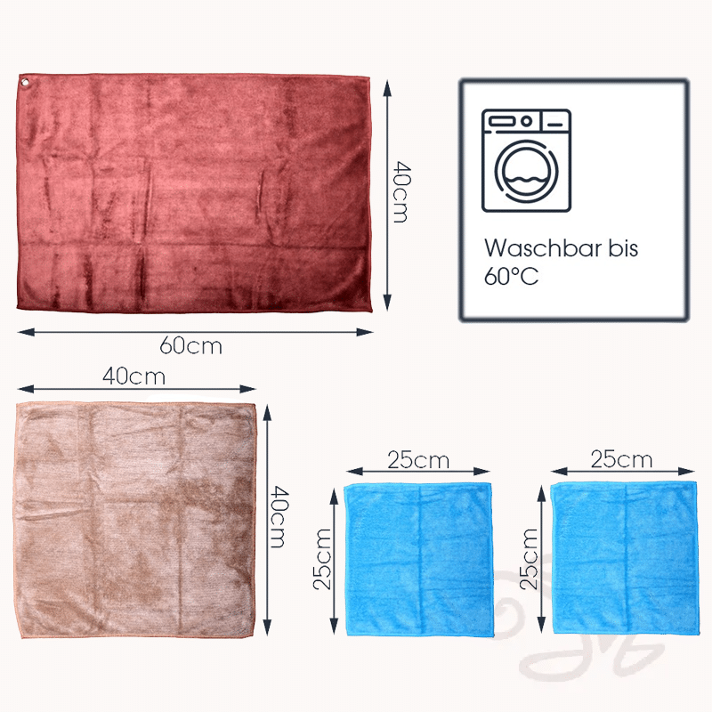 joe frex barista microfasertücher 4er set reinigungstücher