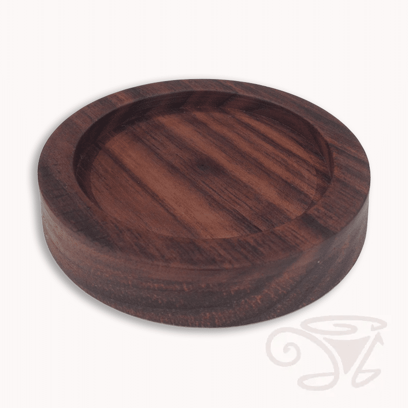 joe frex tamper untersetzer aus walnuss