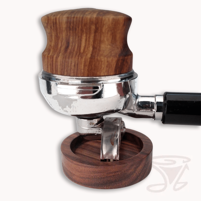 joe frex tamper untersetzer aus walnuss