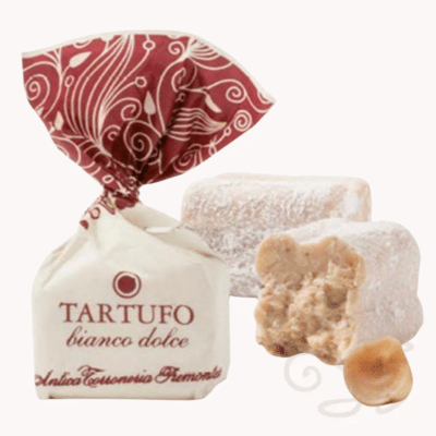 tartufo bianco dolce antica torroneria piemontese schokoladentrüffel 14g
