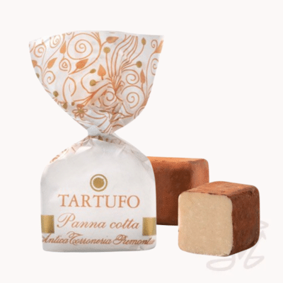 tartufo panna cotta antica torroneria piemontese schokoladentrüffel 14g