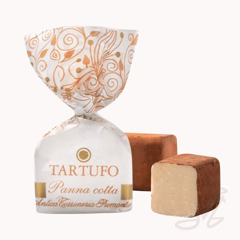 tartufo panna cotta antica torroneria piemontese schokoladentrüffel 14g