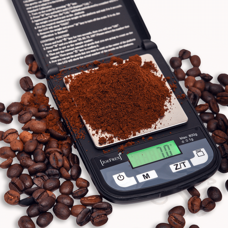 joe frex digitale kaffeewaage espressowaage feinwaage