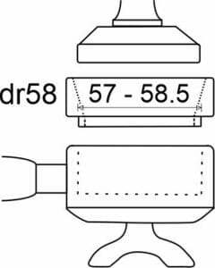 joe frex dosierring fülltrichter 57 58,5mm