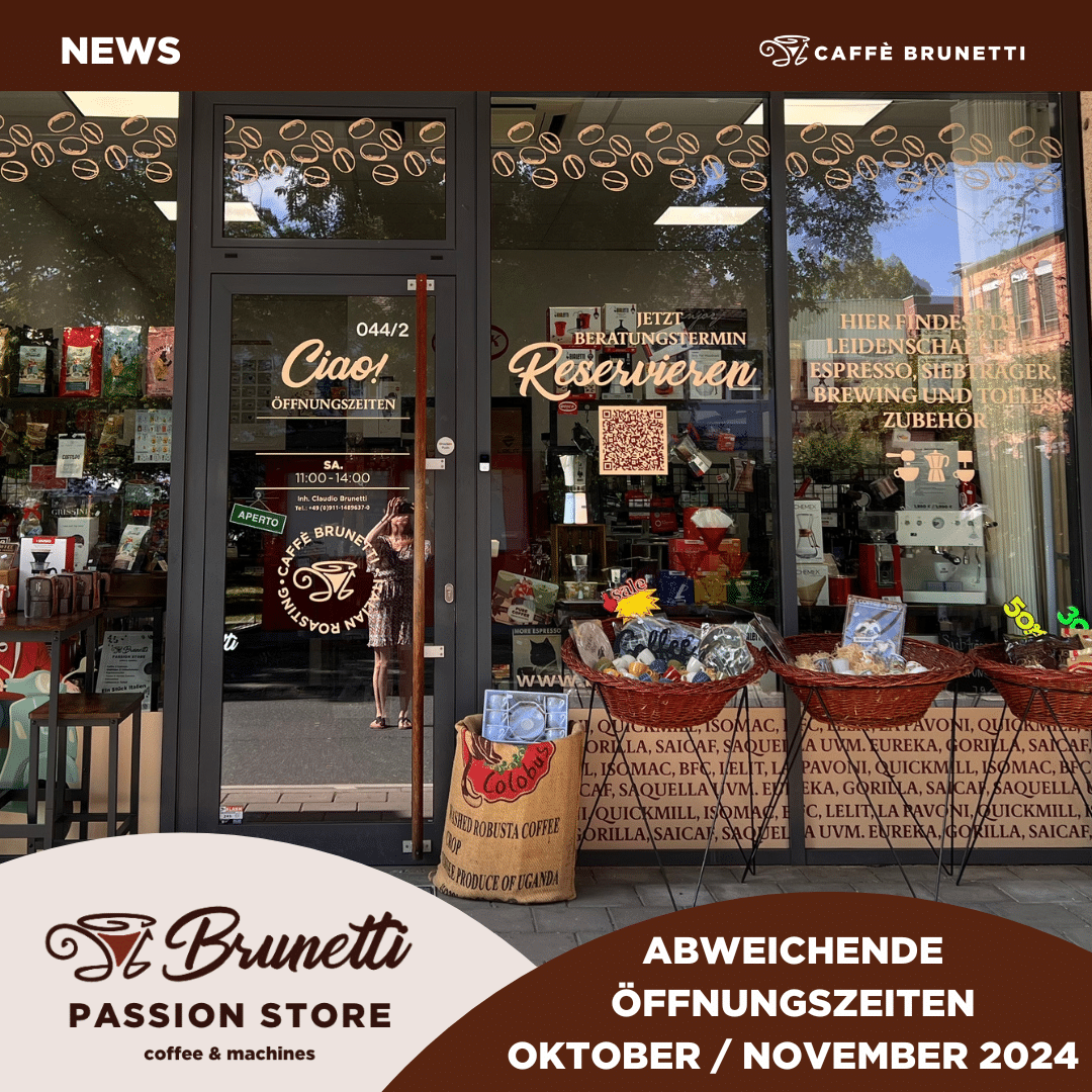 Betriebsferien im Brunetti Passion Store: Wir sind bald wieder für Sie da!