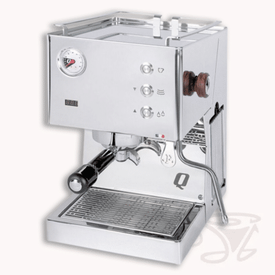 quickmill pop up edelstahl siebträgermaschine programmierbarer einkreiser