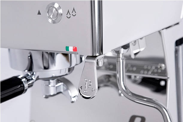 quickmill pop up edelstahl siebträgermaschine programmierbarer einkreiser