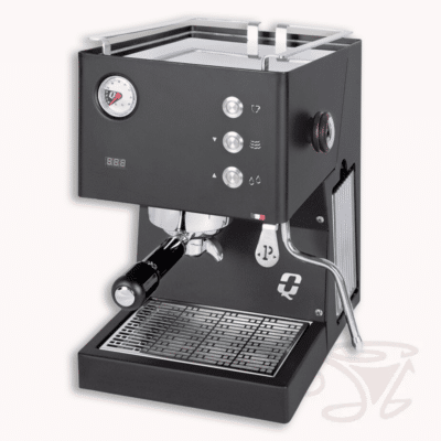 quickmill pop up schwarz siebträgermaschine programmierbarer einkreiser