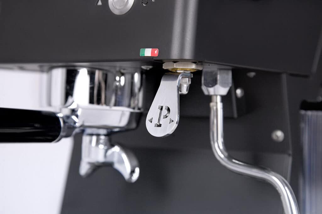 quickmill pop up schwarz siebträgermaschine programmierbarer einkreiser