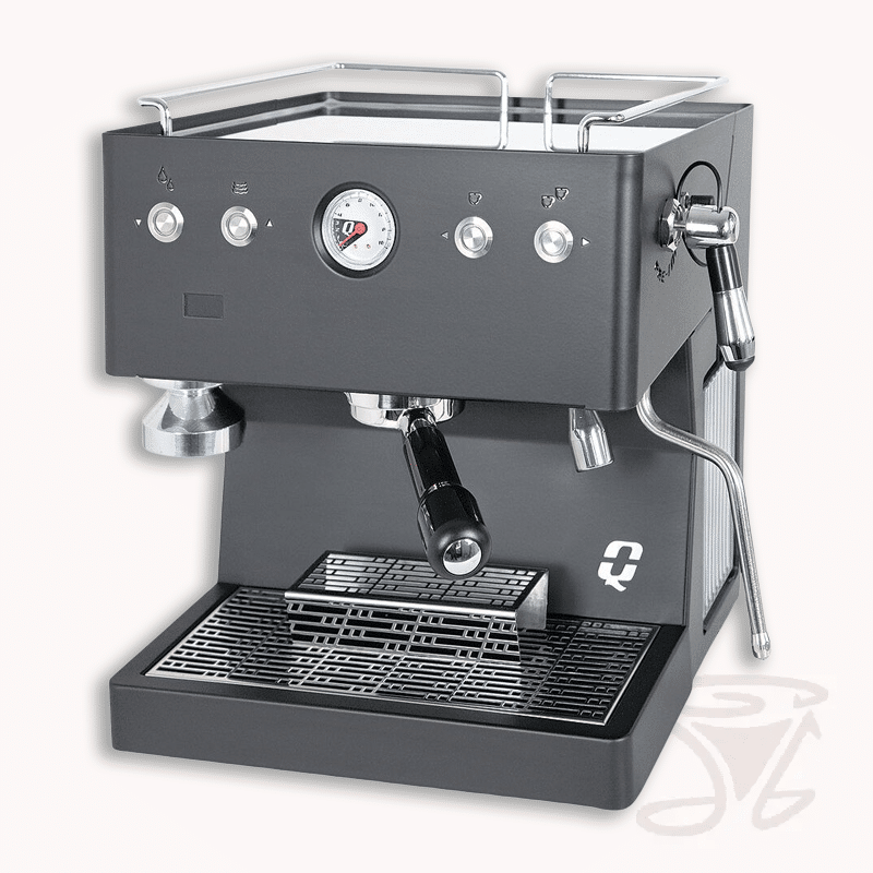 quickmill sunny 2046 schwarz siebträger espressomaschine