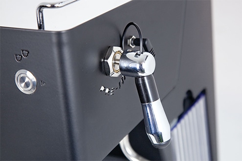 quickmill sunny 2046 schwarz siebträger espressomaschine