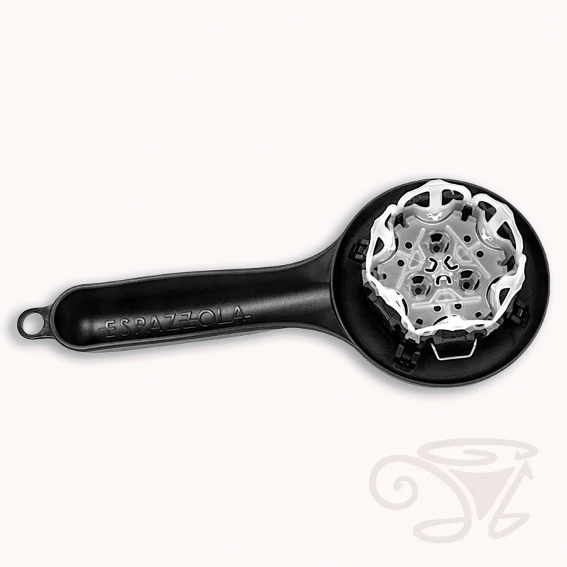 espazzola brühgruppenreiniger 56 58mm (modell 2+3 58), schwarz / rot