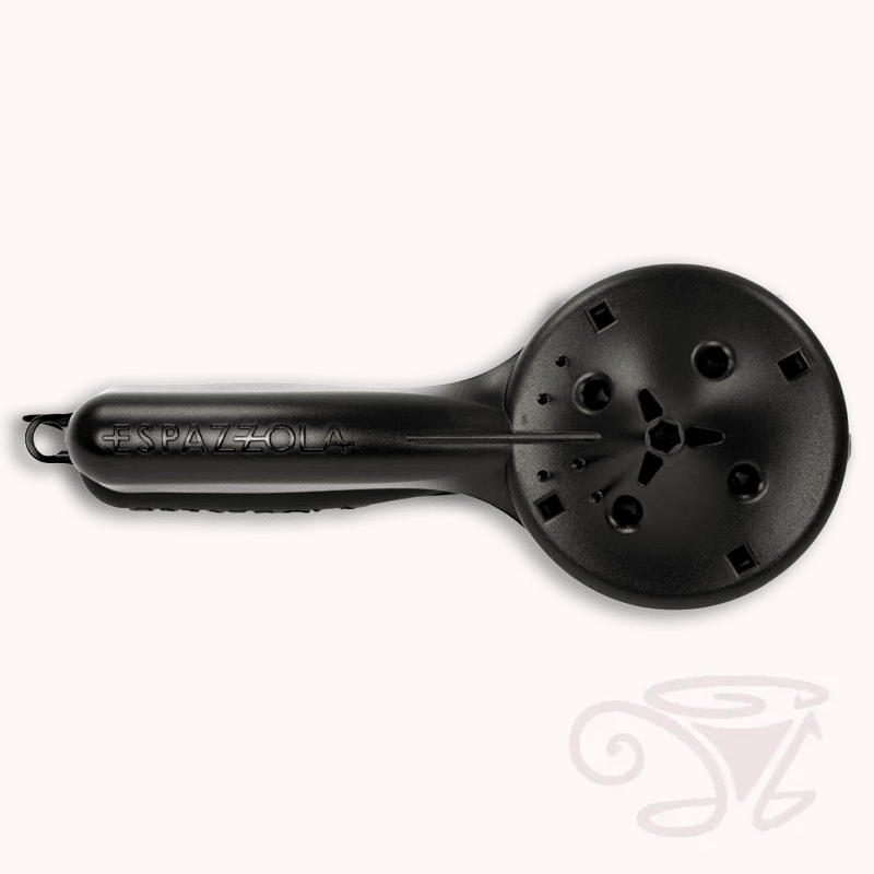 espazzola brühgruppenreiniger 56 58mm (modell 2+3 58), schwarz / rot