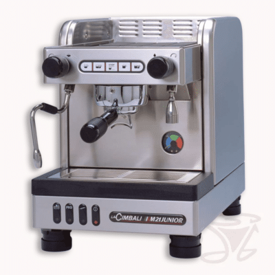 la cimbali m21 junior dt1 siebträgermaschine mit festwasseranschluss