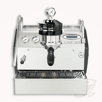 la marzocco gs3 mp schwarz mit konischem paddel