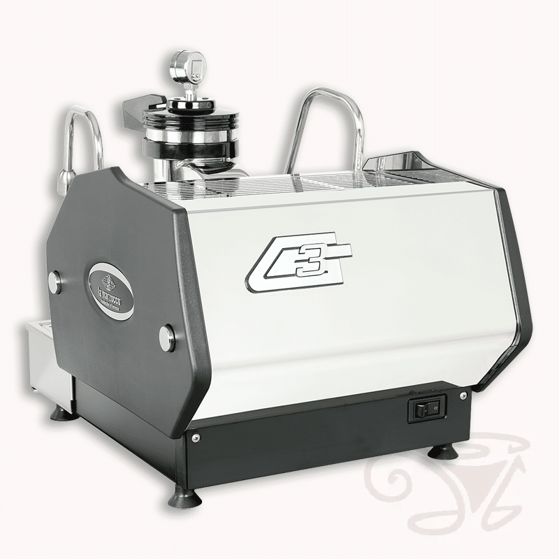 la marzocco gs3 mp schwarz mit konischem paddel