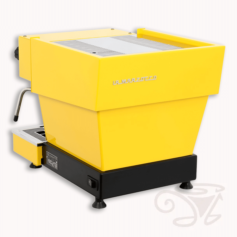 la marzocco linea mini r gelb siebträgermaschine mit dualboiler und app steuerung