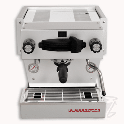 la marzocco linea mini r grau siebträgermaschine mit dualboiler und app steuerung