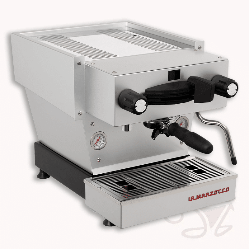 la marzocco linea mini r grau siebträgermaschine mit dualboiler und app steuerung