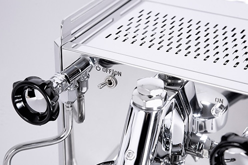 quickmill elevate r siebträgermaschine mit dualboiler und edelstahlkessel