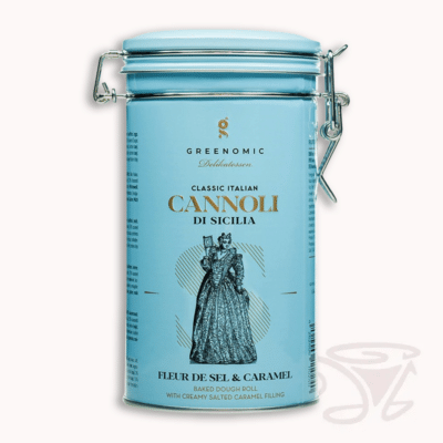 greenomic cannoli di sicilia pistacchio 200g teigröllchen mit pistazienfüllung (kopie)