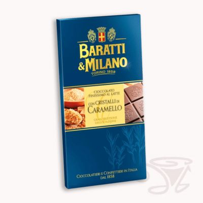 baratti & milano feine milchschokolade mit birne, mandeln und honig