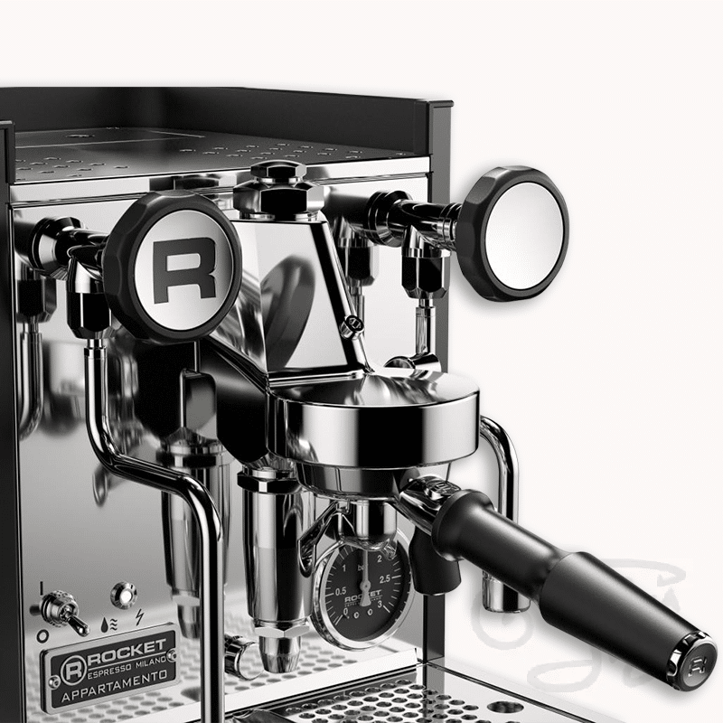 rocket apartamento tca schwarz schwarz brühgruppe brunetti