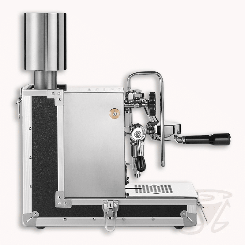 rocket porta via kompakte tragbare siebträgermaschine