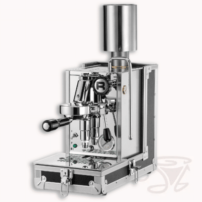 rocket porta via kompakte tragbare siebträgermaschine