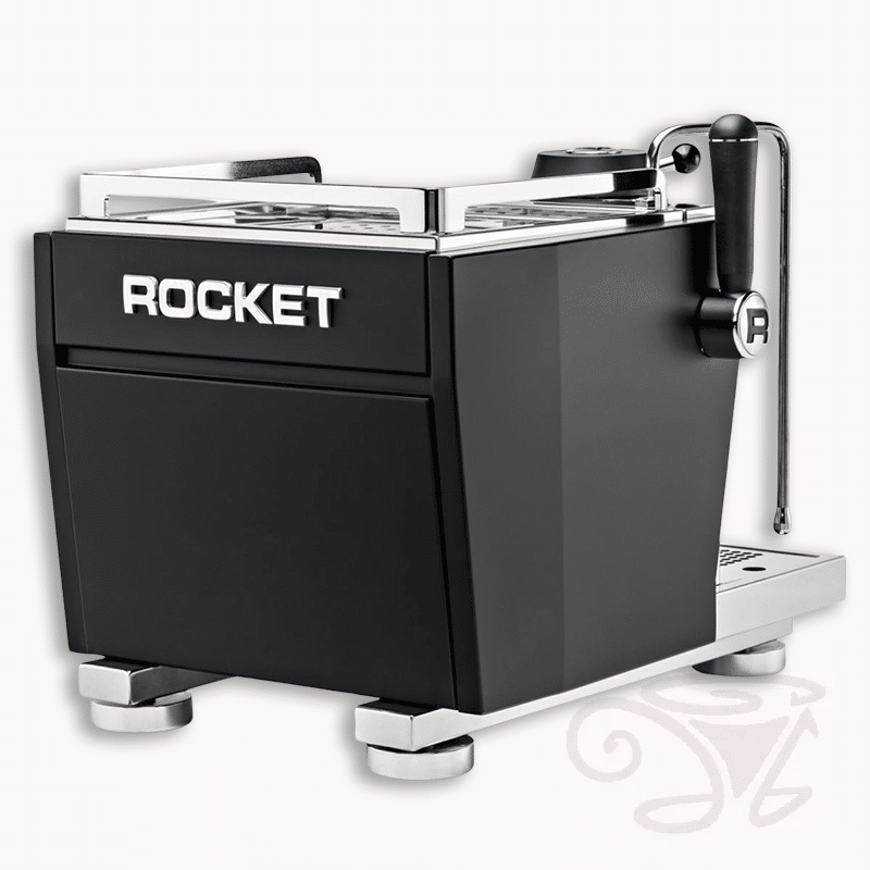 rocket r nine one schwarz, moderne siebträgermaschine mit farbdisplay (kopie)