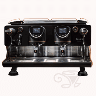 gaggia milano la reale 2g kupfer/weiss/grau profi siebträger