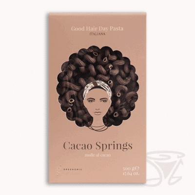 greenomic good hair day pasta cacao springs 500g