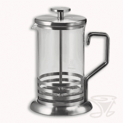 hario harior bright j tea & coffee press 600ml edelstahl french press