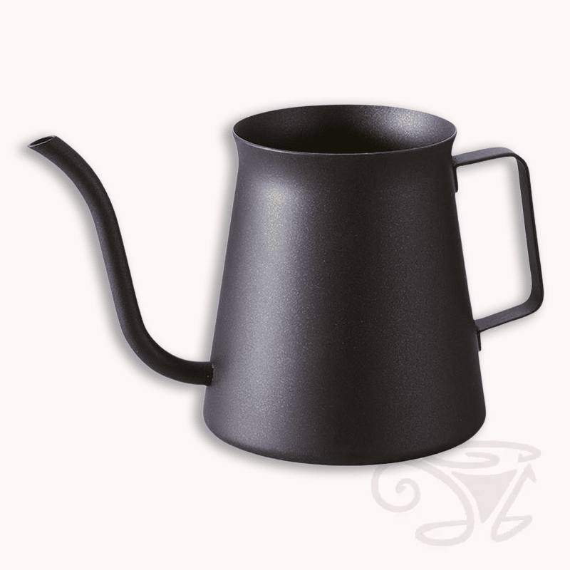 hario tetsu kasuya wasserkessel edelstahl schwarz matt 300ml pour over
