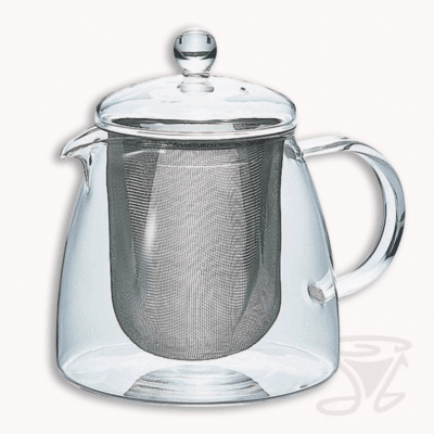 hario pure teekanne mit edelstahl filter 700ml