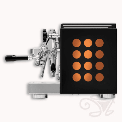 rocket appartamento siebträger zweikreiser e61 brühgruppe schwarz kupfer